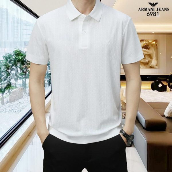 designer,replica,clothing,fake,1:1,lv,luxury,high quality Armani T-shirt (81D5)