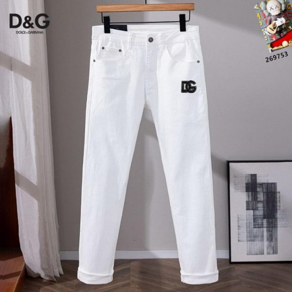designer,replica,clothing,fake,1:1,lv,luxury,high quality D&G jeans (0276)