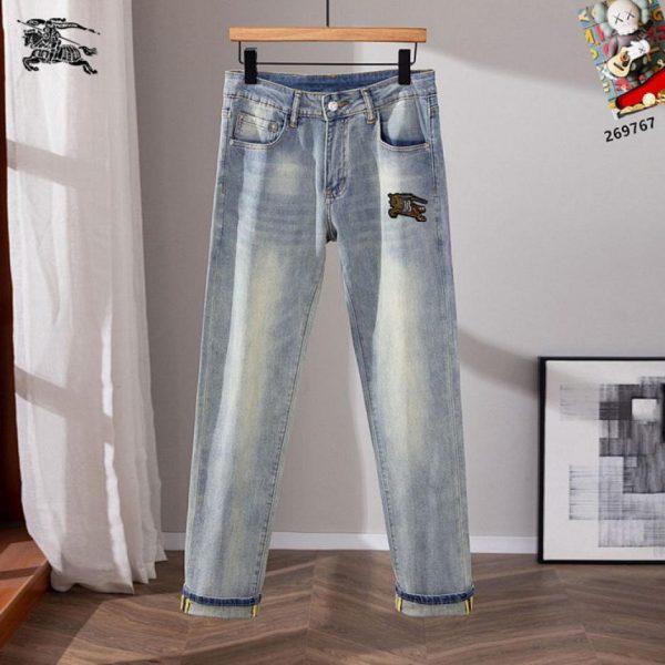 designer,replica,clothing,fake,1:1,lv,luxury,high quality Burberry jeans (D292)