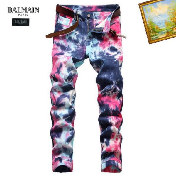 designer,replica,clothing,fake,1:1,lv,luxury,high quality Balmain jeans (75C4)