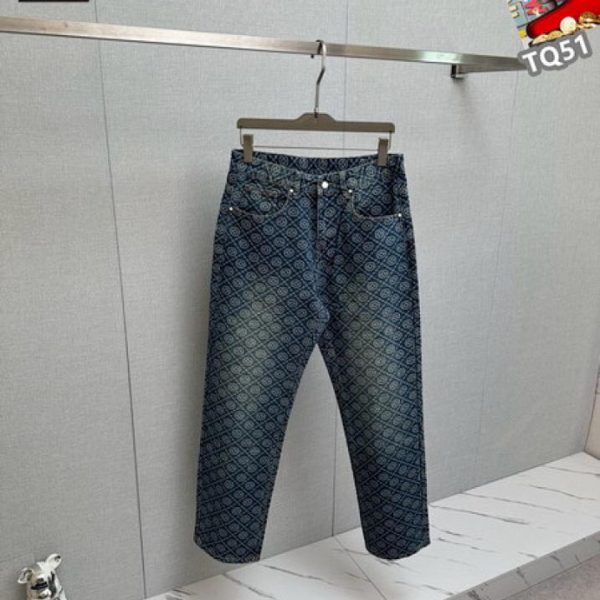 designer,replica,clothing,fake,1:1,lv,luxury,high quality Louis Vuitton Jeans (706C)