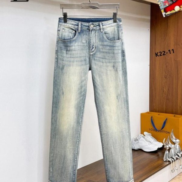 designer,replica,clothing,fake,1:1,lv,luxury,high quality Louis Vuitton jeans (9C5B)
