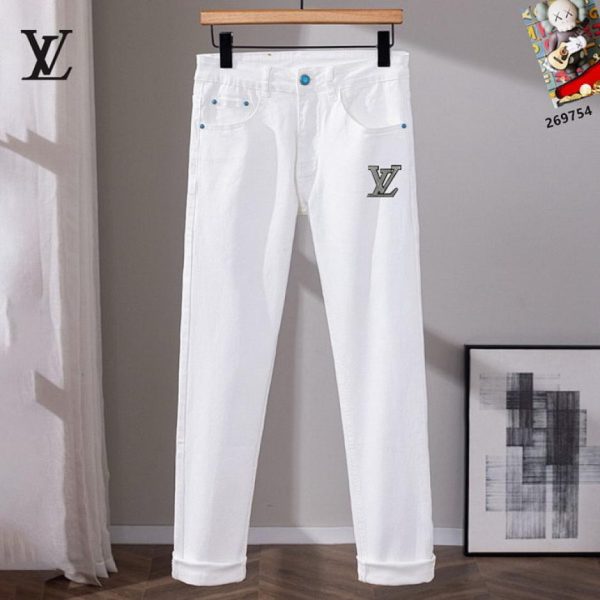 designer,replica,clothing,fake,1:1,lv,luxury,high quality Louis Vuitton jeans (A809)