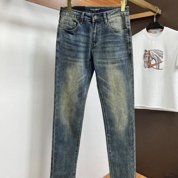 designer,replica,clothing,fake,1:1,lv,luxury,high quality D&G jeans (198D)