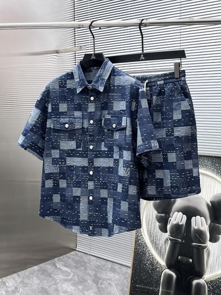 designer,replica,clothing,fake,1:1,lv,luxury,high quality Louis Vuitton Set (1DDD)