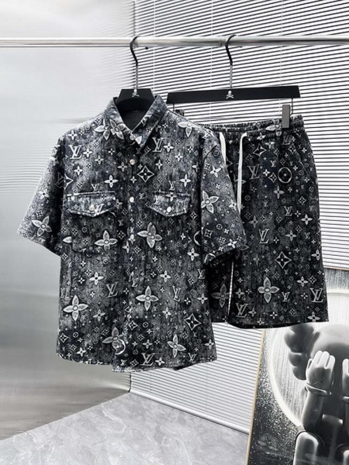 designer,replica,clothing,fake,1:1,lv,luxury,high quality Louis Vuitton Suit (ED9E)
