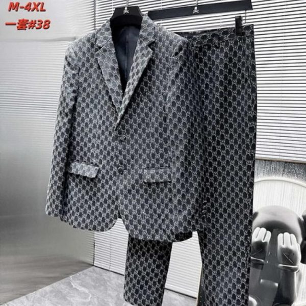 designer,replica,clothing,fake,1:1,lv,luxury,high quality Gucci Suit (0973)