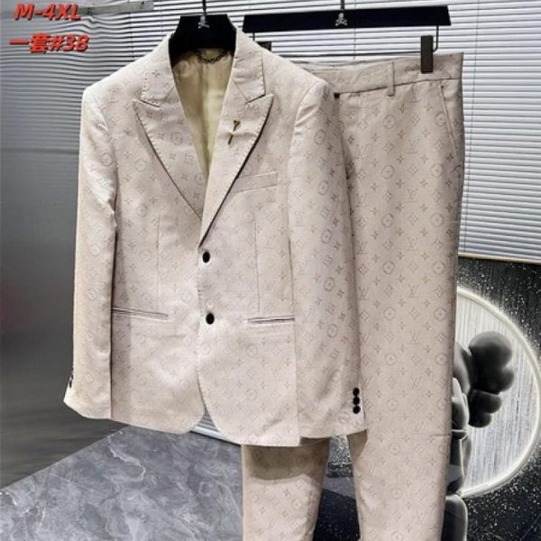 designer,replica,clothing,fake,1:1,lv,luxury,high quality Louis Vuitton Suit (5D69)