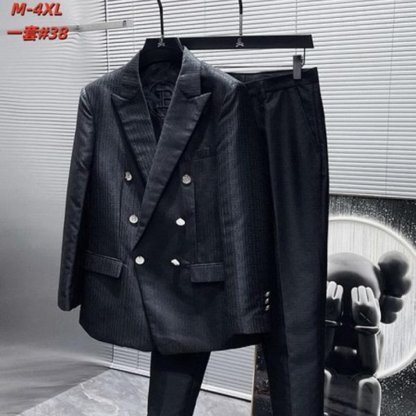 designer,replica,clothing,fake,1:1,lv,luxury,high quality Balmain Suit (2691)