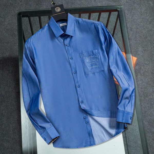 designer,replica,clothing,fake,1:1,lv,luxury,high quality Burberry Long-Sleeve Shirt (040D)