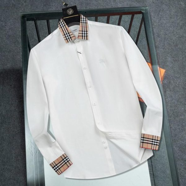 designer,replica,clothing,fake,1:1,lv,luxury,high quality Burberry Long-Sleeve Shirt (C885)