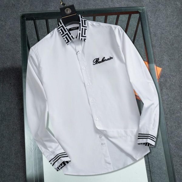 designer,replica,clothing,fake,1:1,lv,luxury,high quality Balmain Long-Sleeve Shirt (3258)