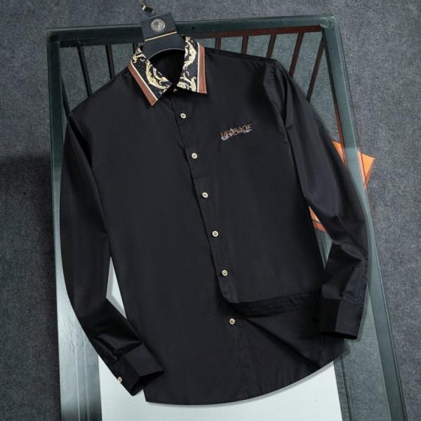 designer,replica,clothing,fake,1:1,lv,luxury,high quality Versace Long-Sleeved Shirt (3132)