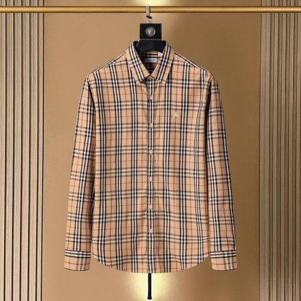 designer,replica,clothing,fake,1:1,lv,luxury,high quality Burberry Long-Sleeve Shirt (0906)