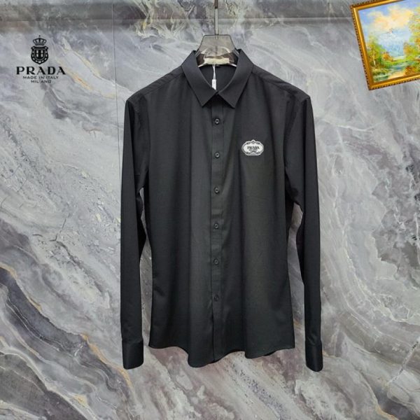 designer,replica,clothing,fake,1:1,lv,luxury,high quality Prada long-sleeved shirt (8241)