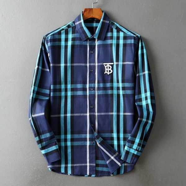 designer,replica,clothing,fake,1:1,lv,luxury,high quality Burberry Long-Sleeve Shirt (11AC)