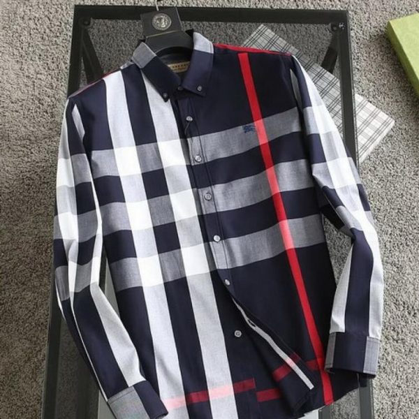 designer,replica,clothing,fake,1:1,lv,luxury,high quality Burberry Long-Sleeve Shirt (2FBA)