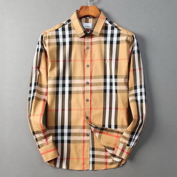 designer,replica,clothing,fake,1:1,lv,luxury,high quality Burberry Long-Sleeve Shirt (4A1E)
