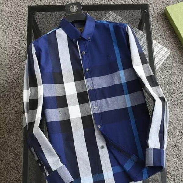 designer,replica,clothing,fake,1:1,lv,luxury,high quality Burberry Long-Sleeve Shirt (5418)