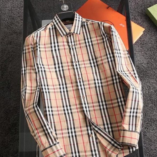designer,replica,clothing,fake,1:1,lv,luxury,high quality Burberry Long-Sleeve Shirt (74F2)