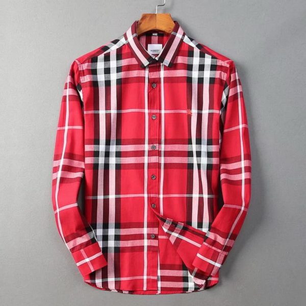 designer,replica,clothing,fake,1:1,lv,luxury,high quality Burberry Long-Sleeve Shirt (8A87)