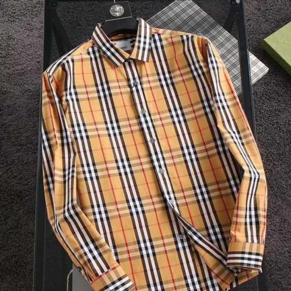 designer,replica,clothing,fake,1:1,lv,luxury,high quality Burberry Long-Sleeve Shirt (F450)