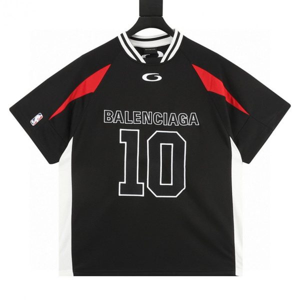 designer,replica,clothing,fake,1:1,lv,luxury,high quality Balenciaga x NBA Basketball Collaboration Short-Sleeve T-Shirt (8FCA)