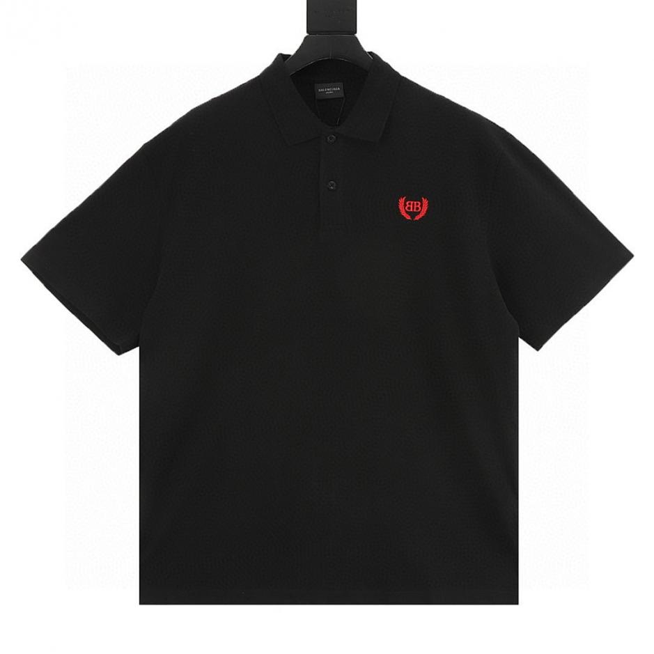 designer,replica,clothing,fake,1:1,lv,luxury,high quality Balenciaga Wheat Ear Embroidered Short-Sleeve Polo Shirt (61EE) designer,replica,clothing,fake,1:1,lv,luxury,high quality Balenciaga Wheat Ear Embroidered Short-Sleeve Polo Shirt (61EE)