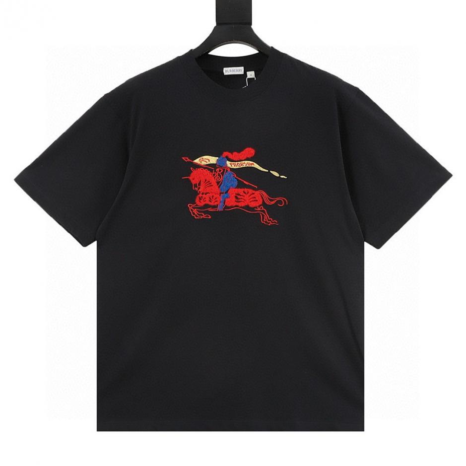 designer,replica,clothing,fake,1:1,lv,luxury,high quality Burberry flocked equestrian embroidered rider short-sleeved T-shirt (31E9) designer,replica,clothing,fake,1:1,lv,luxury,high quality Burberry flocked equestrian embroidered rider short-sleeved T-shirt (31E9)