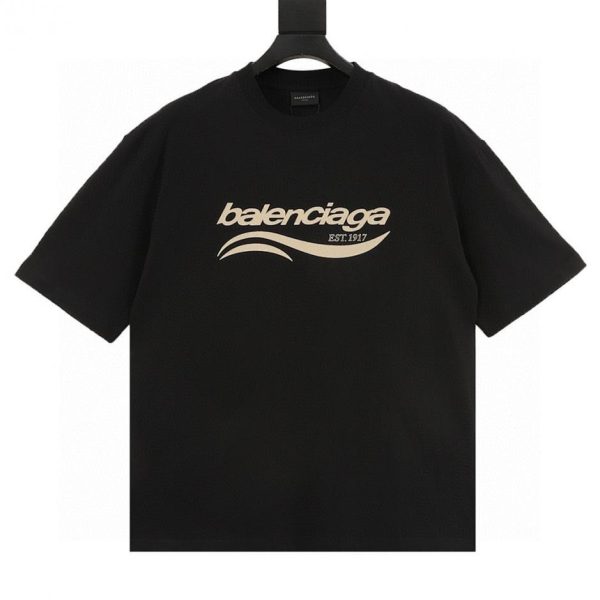 designer,replica,clothing,fake,1:1,lv,luxury,high quality Balenciaga Coca-Cola graffiti letter print T-shirt (94AF)
