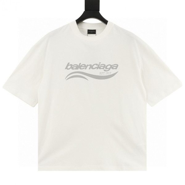 designer,replica,clothing,fake,1:1,lv,luxury,high quality Balenciaga Coca-Cola graffiti letter print T-shirt (E76A)