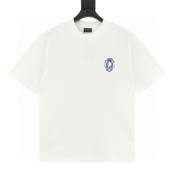 designer,replica,clothing,fake,1:1,lv,luxury,high quality Balenciaga Manchester United Embroidered T-Shirt (0B50)