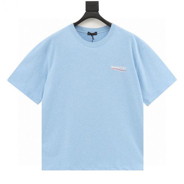 designer,replica,clothing,fake,1:1,lv,luxury,high quality BALENCIAGA Cola Wave Print Short-Sleeve T-Shirt (84C1)