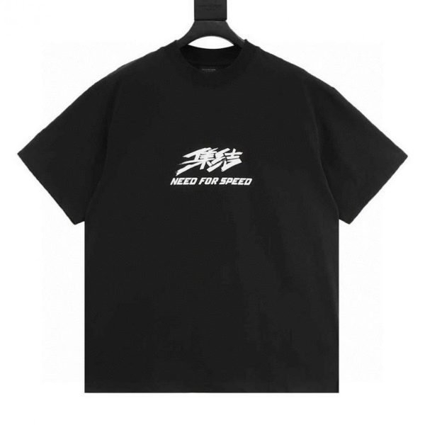designer,replica,clothing,fake,1:1,lv,luxury,high quality Balenciaga Need for Speed ​​collaboration short-sleeved T-shirt. (C721)