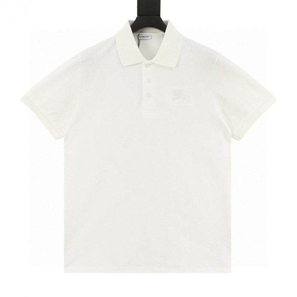 designer,replica,clothing,fake,1:1,lv,luxury,high quality BURBERRY Short-Sleeve Polo Shirt with Embroidered Horse on the Chest (09B2)