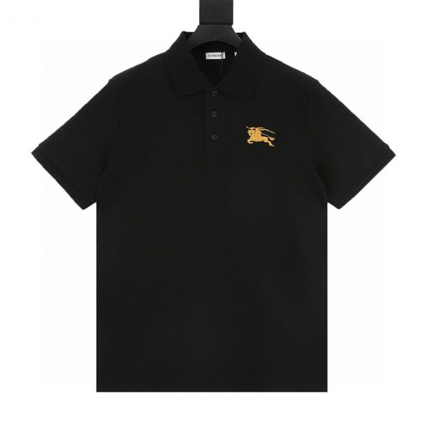 designer,replica,clothing,fake,1:1,lv,luxury,high quality BURBERRY Short-Sleeve Polo Shirt with Embroidered Horse on Chest (DAE8)