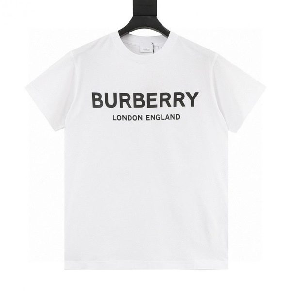 designer,replica,clothing,fake,1:1,lv,luxury,high quality BURBERRY Classic Letter Print Short-Sleeve T-Shirt (CC67)