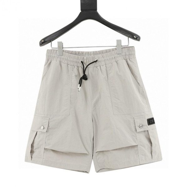 designer,replica,clothing,fake,1:1,lv,luxury,high quality DIOR cargo pocket logo shorts (DFC6)