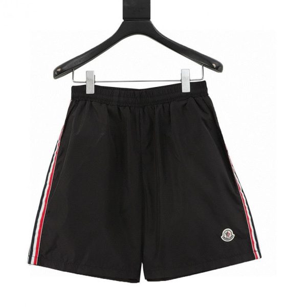designer,replica,clothing,fake,1:1,lv,luxury,high quality Moncler Side Webbing Logo Beach Shorts (2F24)
