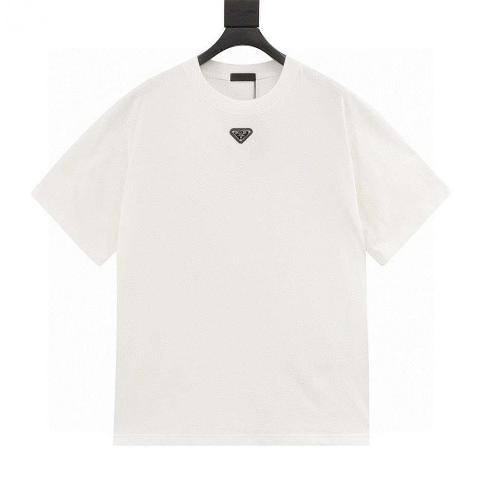 designer,replica,clothing,fake,1:1,lv,luxury,high quality PRADA short-sleeved T-shirt with metal triangle logo on the neckline (5633) designer,replica,clothing,fake,1:1,lv,luxury,high quality PRADA short-sleeved T-shirt with metal triangle logo on the neckline (5633)