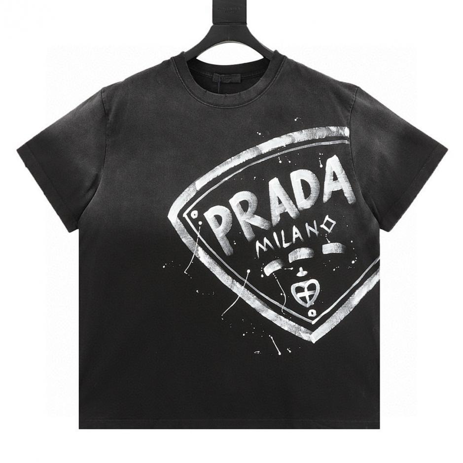designer,replica,clothing,fake,1:1,lv,luxury,high quality PRADA Gradient Washed Hand-Painted Letter Crew Neck Short-Sleeve T-Shirt (9935) designer,replica,clothing,fake,1:1,lv,luxury,high quality PRADA Gradient Washed Hand-Painted Letter Crew Neck Short-Sleeve T-Shirt (9935)