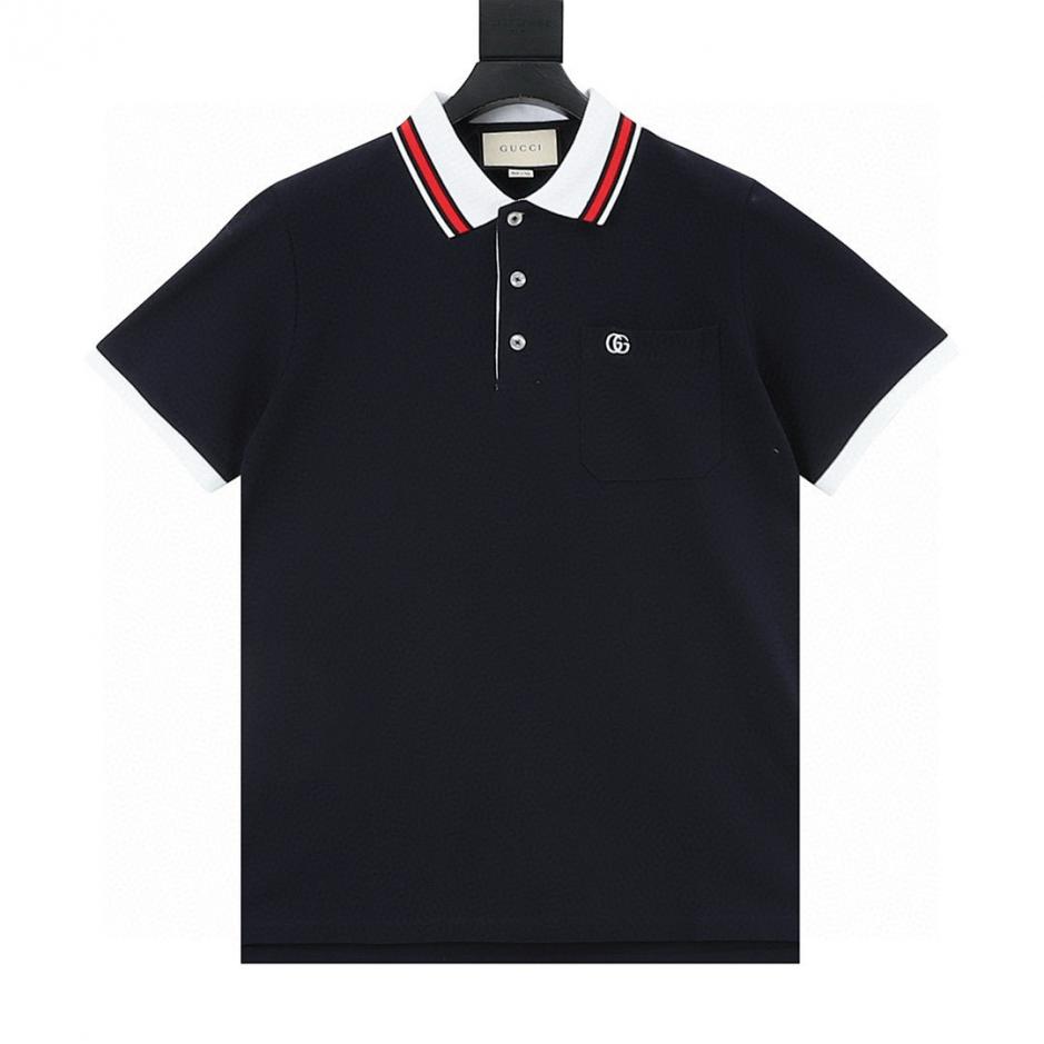 designer,replica,clothing,fake,1:1,lv,luxury,high quality GUCCI Polo short-sleeved shirt with double G embroidery on the chest (3E7B) designer,replica,clothing,fake,1:1,lv,luxury,high quality GUCCI Polo short-sleeved shirt with double G embroidery on the chest (3E7B)