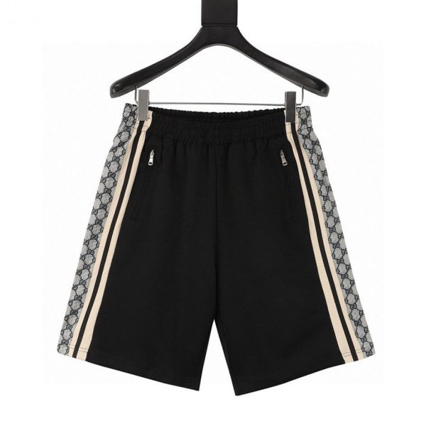 designer,replica,clothing,fake,1:1,lv,luxury,high quality GUCCI snakeskin shorts with side print (43FC)