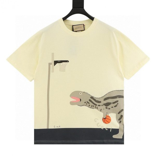 designer,replica,clothing,fake,1:1,lv,luxury,high quality Gucci’s new cartoon-themed short-sleeved T-shirt (C03A)
