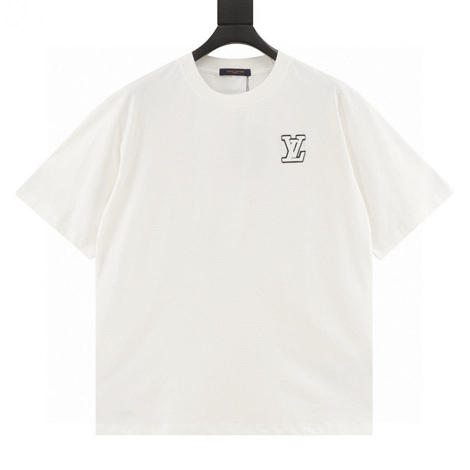designer,replica,clothing,fake,1:1,lv,luxury,high quality Louis Vuitton Short-Sleeve T-Shirt with 3D Embroidered Logo on the Chest (955F) designer,replica,clothing,fake,1:1,lv,luxury,high quality Louis Vuitton Short-Sleeve T-Shirt with 3D Embroidered Logo on the Chest (955F)