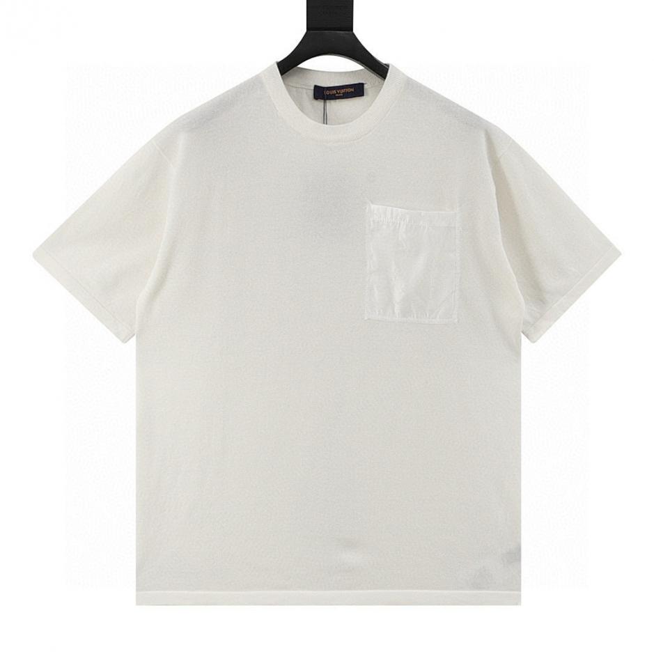 designer,replica,clothing,fake,1:1,lv,luxury,high quality Louis Vuitton all-over monogram logo knit short-sleeved T-shirt with pockets (7542) designer,replica,clothing,fake,1:1,lv,luxury,high quality Louis Vuitton all-over monogram logo knit short-sleeved T-shirt with pockets (7542)