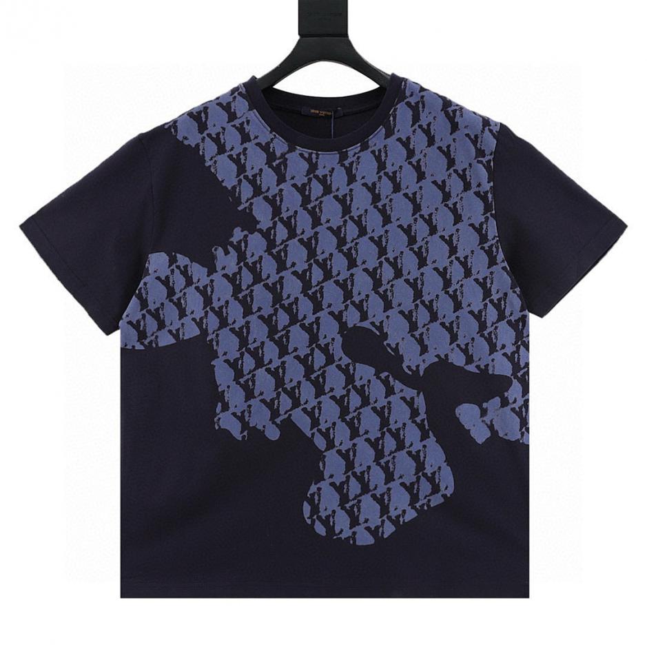 designer,replica,clothing,fake,1:1,lv,luxury,high quality Louis Vuitton monogrammed graffiti blue short-sleeved T-shirt (F734) designer,replica,clothing,fake,1:1,lv,luxury,high quality Louis Vuitton monogrammed graffiti blue short-sleeved T-shirt (F734)
