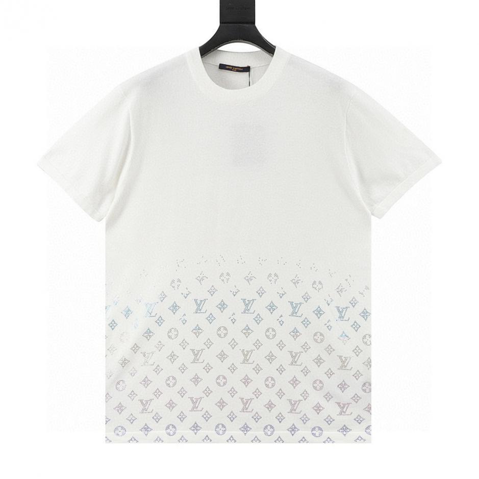 designer,replica,clothing,fake,1:1,lv,luxury,high quality Louis Vuitton monogram gradient knit short-sleeved shirt with rhinestones (Fendi 7F) designer,replica,clothing,fake,1:1,lv,luxury,high quality Louis Vuitton monogram gradient knit short-sleeved shirt with rhinestones (Fendi 7F)