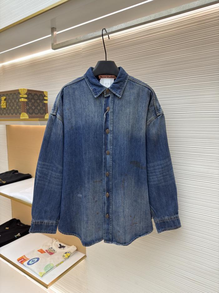 designer,replica,clothing,fake,1:1,lv,luxury,high quality Acne Studios Distressed Denim Shirt with Paint Splatter Effect (0SK5W) designer,replica,clothing,fake,1:1,lv,luxury,high quality Acne Studios Distressed Denim Shirt with Paint Splatter Effect (0SK5W)