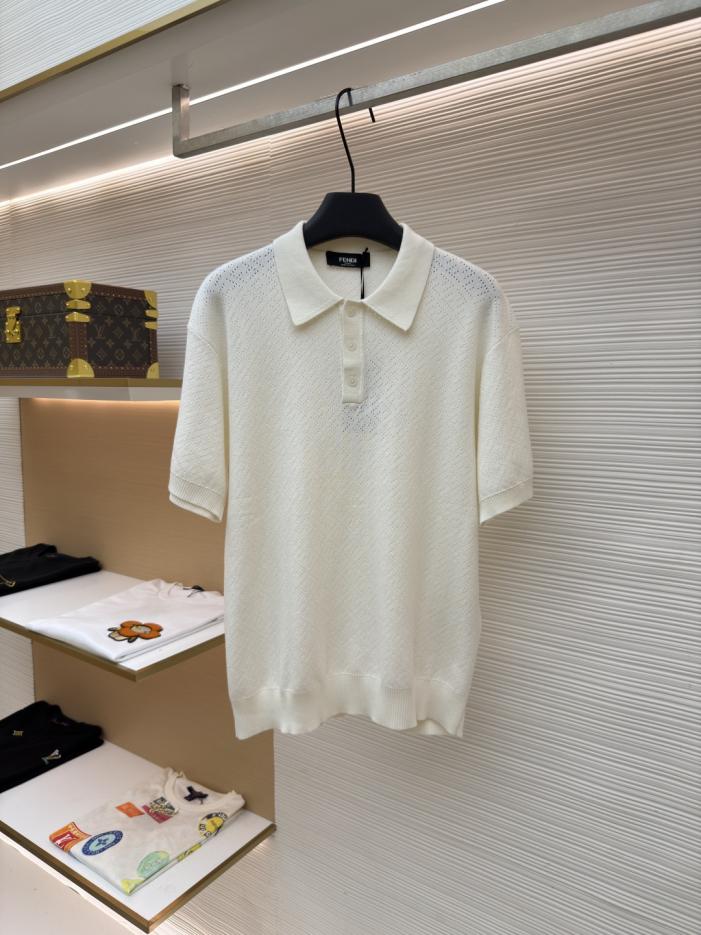 designer,replica,clothing,fake,1:1,lv,luxury,high quality Fendi openwork knit polo shirt (Y81R0) designer,replica,clothing,fake,1:1,lv,luxury,high quality Fendi openwork knit polo shirt (Y81R0)
